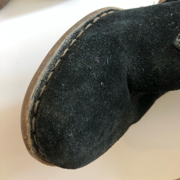 Clarks black heeled boots - Picture 3 of 5